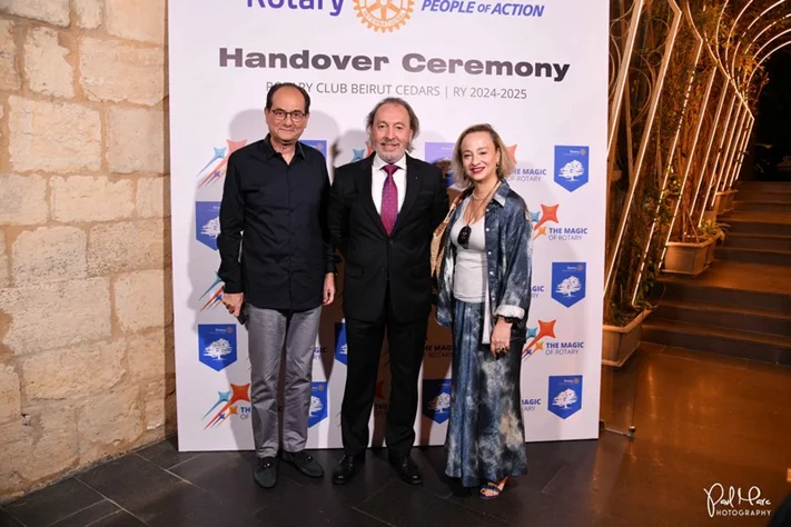 Rodolphe Melki: President of the Rotary Club of Beirut Cedars